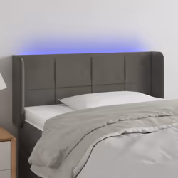 VidaXL 3123285 testiera e pedana Grigio scuro