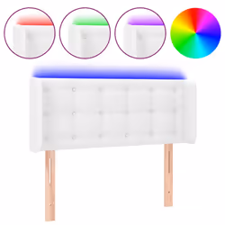 VidaXL 3123321, Bianco, Cotone, Poliestere, Cloruro di polivinile (PVC), 1030 mm, 78 cm, 88 cm, 160 mm