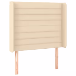 VidaXL 3123363 testiera e pedana Crema