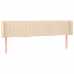 Testiera a LED Crema 183x16x78/88 cm in Tessutocod mxl 73862 - Vista aggiuntiva 3