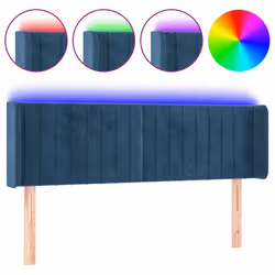 VidaXL 3123526, Blu scuro, Poliestere, Legno, 1470 mm, 78 cm, 88 cm, 160 mm