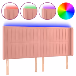 VidaXL 3123533, Rosa, Poliestere, Legno, 1630 mm, 78 cm, 88 cm, 160 mm