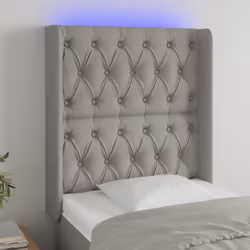VidaXL 3123546 testiera e pedana Grigio chiaro