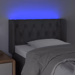 VidaXL 3123547 testiera e pedana Grigio scuro - Vista aggiuntiva 4