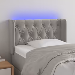 VidaXL 3123602 testiera e pedana Grigio chiaro