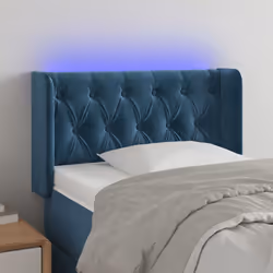 VidaXL 3123606 testiera e pedana Blu scuro