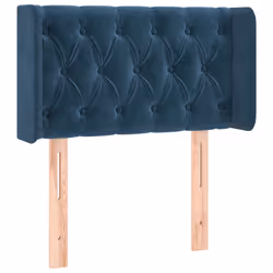 VidaXL 3123606 testiera e pedana Blu scuro