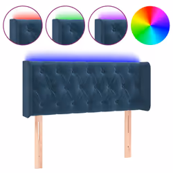 VidaXL 3123612, Blu scuro, Poliestere, Legno, 930 mm, 78 cm, 88 cm, 160 mm