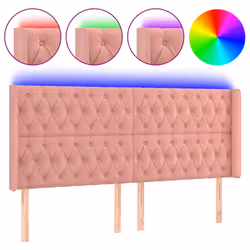VidaXL 3123637, Rosa, Poliestere, Legno, 1830 mm, 78 cm, 88 cm, 160 mm