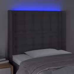 VidaXL 3123677 testiera e pedana Grigio scuro - Vista aggiuntiva 4