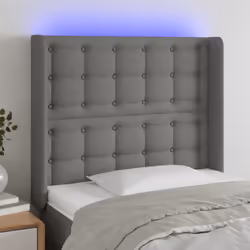 VidaXL 3123685 testiera e pedana Grigio scuro