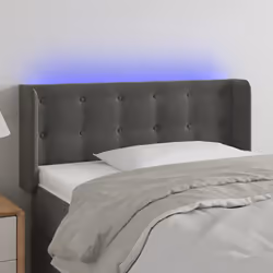 VidaXL 3123701 testiera e pedana Grigio scuro
