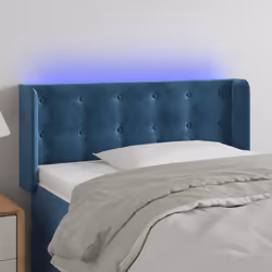 VidaXL 3123710 testiera e pedana Blu scuro - Vista aggiuntiva 2