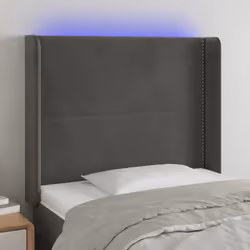 VidaXL 3123951 testiera e pedana Grigio scuro