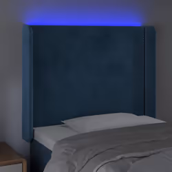 VidaXL 3123954 testiera e pedana Blu scuro - Vista aggiuntiva 4