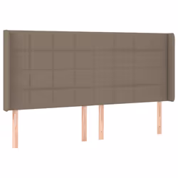 Testiera a LED Tortora 163x16x118/128 cm in Tessutocod mxl 121792 - Vista aggiuntiva 3
