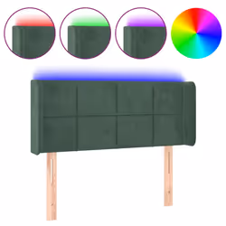 VidaXL 3124099, Verde scuro, Poliestere, Legno, 1470 mm, 118 cm, 128 cm, 160 mm
