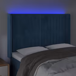 VidaXL 3124338 testiera e pedana Blu scuro - Vista aggiuntiva 4