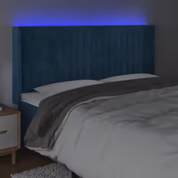 VidaXL 3124344 testiera e pedana Blu scuro - Vista aggiuntiva 4