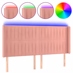 VidaXL 3124345, Rosa, Poliestere, Legno, 1630 mm, 118 cm, 128 cm, 160 mm