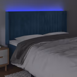 VidaXL 3124350 testiera e pedana Blu scuro - Vista aggiuntiva 4