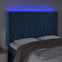 VidaXL 3124442 testiera e pedana Blu scuro - Vista aggiuntiva 4