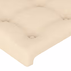 VidaXL 3124469 testiera e pedana Crema - Vista aggiuntiva 5