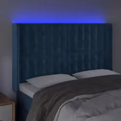 VidaXL 3124534 testiera e pedana Blu scuro - Vista aggiuntiva 4