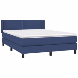 Giroletto a Molle con Materasso Blu 140x190 cm in Tessutocod mxl 74341 - Vista aggiuntiva 3