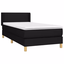 Giroletto a Molle con Materasso Nero 100x200 cm in Tessutocod mxl 98377 - Vista aggiuntiva 3