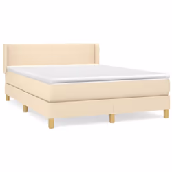 Giroletto a Molle con Materasso Crema 140x200 cm in Tessutocod mxl 122301 - Vista aggiuntiva 2