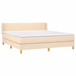 Giroletto a Molle con Materasso Crema 180x200 cm in Tessutocod mxl 74385 - Vista aggiuntiva 3