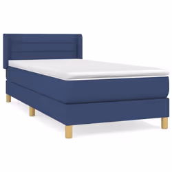 Giroletto a Molle con Materasso Blu 100x200 cm in Tessutocod mxl 74403 - Vista aggiuntiva 2