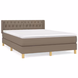 Giroletto a Molle con Materasso Tortora 140x200 cm in Tessutocod mxl 74429 - Vista aggiuntiva 2