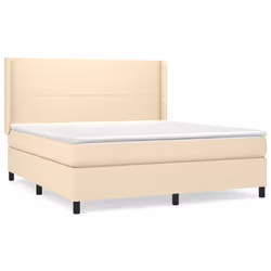 Giroletto a Molle con Materasso Crema 180x200 cm in Tessutocod mxl 98583 - Vista aggiuntiva 2