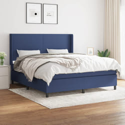 Giroletto a Molle con Materasso Blu 180x200 cm in Tessutocod mxl 74580