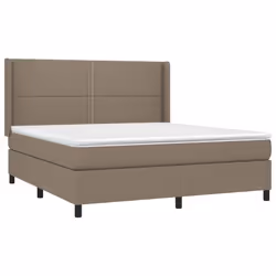 Giroletto a Molle con Materasso Tortora 180x200 cm in Tessutocod mxl 74589 - Vista aggiuntiva 3
