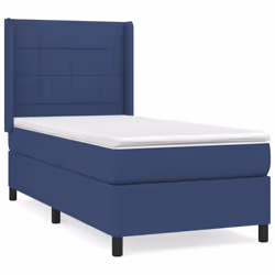 Giroletto a Molle con Materasso Blu 90x190 cm in Tessutocod mxl 74591 - Vista aggiuntiva 2