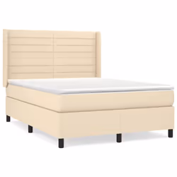 Giroletto a Molle con Materasso Crema 140x19 cm in Tessutocod mxl 98598 - Vista aggiuntiva 2