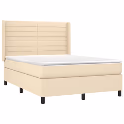 Giroletto a Molle con Materasso Crema 140x19 cm in Tessutocod mxl 98598 - Vista aggiuntiva 3
