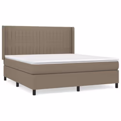 Giroletto a Molle con Materasso Tortora 180x200 cm in Tessutocod mxl 122546 - Vista aggiuntiva 2