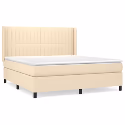 Giroletto a Molle con Materasso Crema 180x200 cm in Tessutocod mxl 98617 - Vista aggiuntiva 2