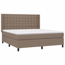 Giroletto a Molle con Materasso Tortora 180x200 cm in Tessutocod mxl 74628 - Vista aggiuntiva 3