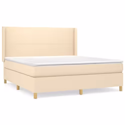 Giroletto a Molle con Materasso Crema 180x200 cm in Tessutocod mxl 74635 - Vista aggiuntiva 2