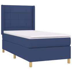 Giroletto a Molle con Materasso Blu 90x190 cm in Tessutocod mxl 98652 - Vista aggiuntiva 3