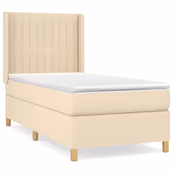 Giroletto a Molle con Materasso Crema 90x190 cm in Tessutocod mxl 98664 - Vista aggiuntiva 2