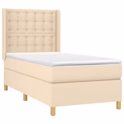 Giroletto a Molle con Materasso Crema 100x200 cm in Tessutocod mxl 74684 - Vista aggiuntiva 3