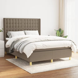 Giroletto a Molle con Materasso Tortora 140x200 cm in Tessutocod mxl 122612