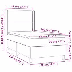 VidaXL 3138777 base letto a doghe - Vista aggiuntiva 8
