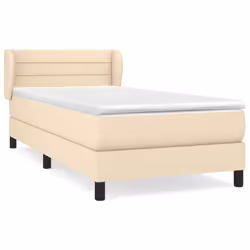 Giroletto a Molle con Materasso Crema 90x190 cm in Tessutocod mxl 98017 - Vista aggiuntiva 2